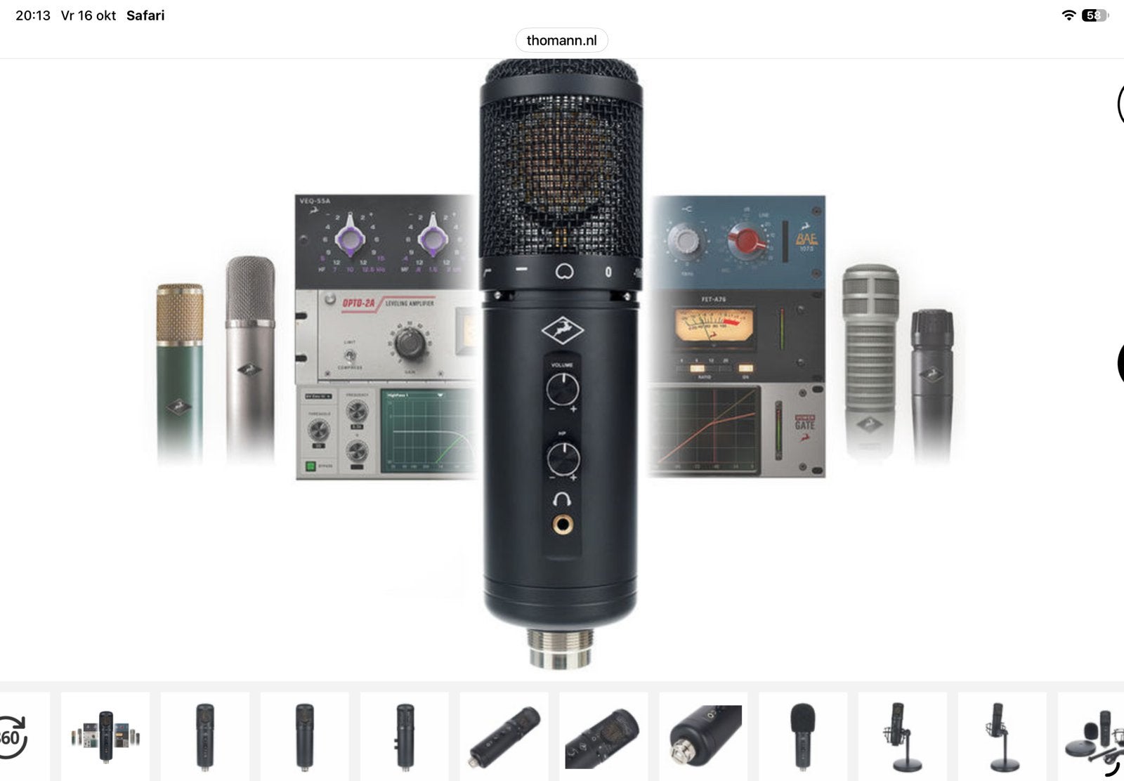 Antelope Audio AXINO Synergy Core microfoon - Nieuw!, Ophalen of Verzenden, Nieuw, Studiomicrofoon