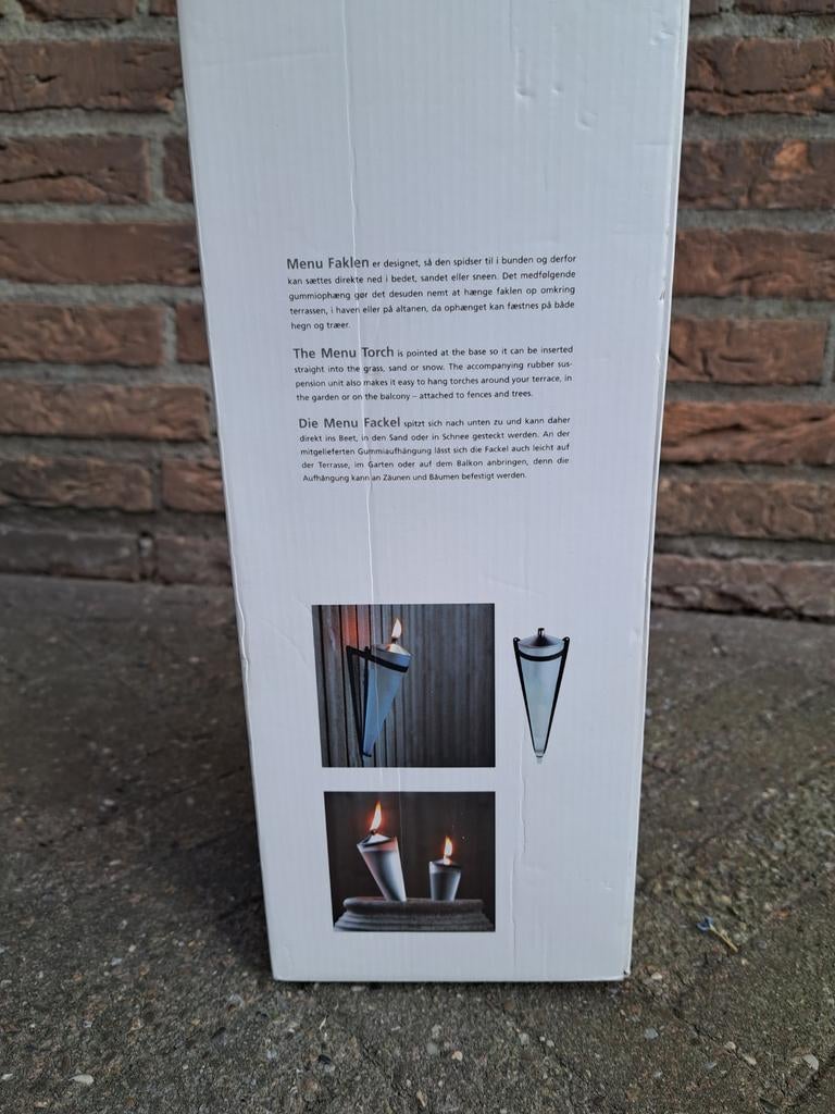 Menu Fakkel: Stijlvolle buitenverlichting voor tuin/terras, Ophalen, Overige materialen, Minder dan 50 watt, Overige typen