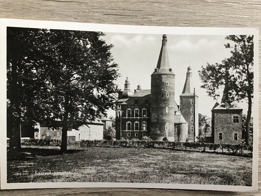 Kasteel Hoensbroek, Limburg (1953), Verzenden, 1940 tot 1960, Gelopen, Limburg