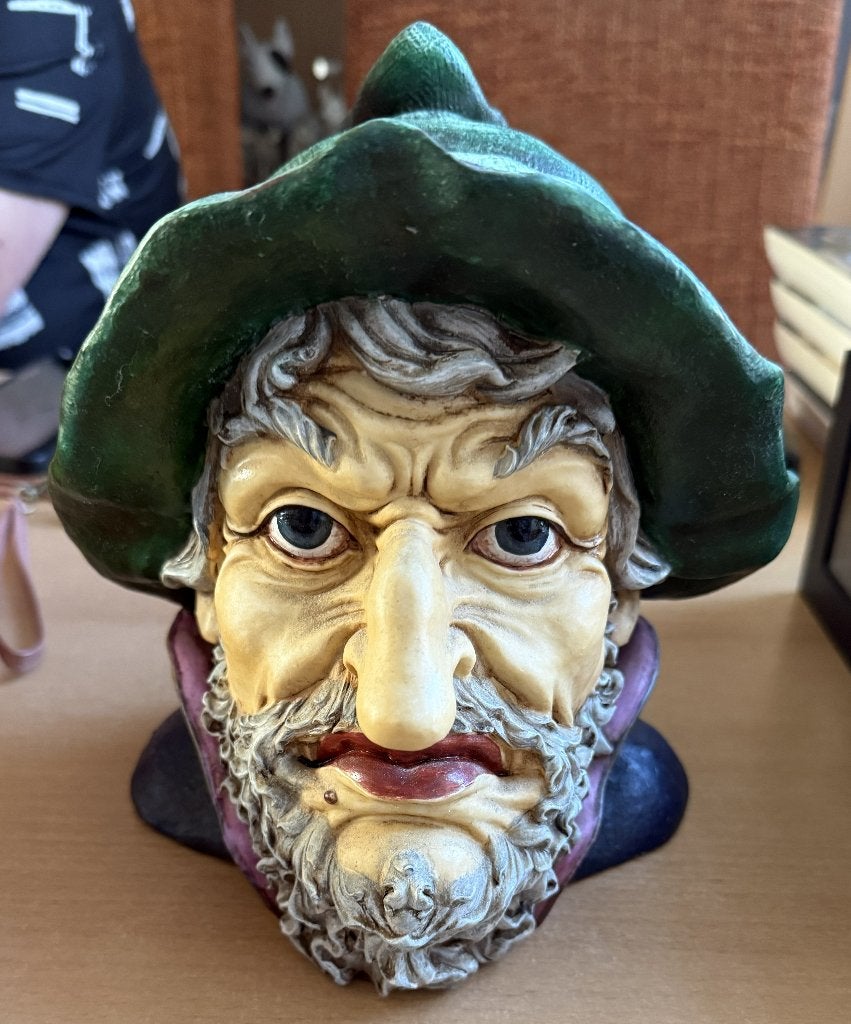 Beeld van tovenaar, Verzamelen, Ophalen of Verzenden, Gebruikt, Mens