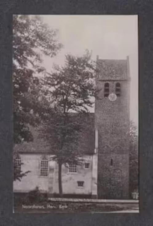 Noordlaren Groningen Hervormde Kerk., Ophalen of Verzenden, 1940 tot 1960, Ongelopen, Groningen