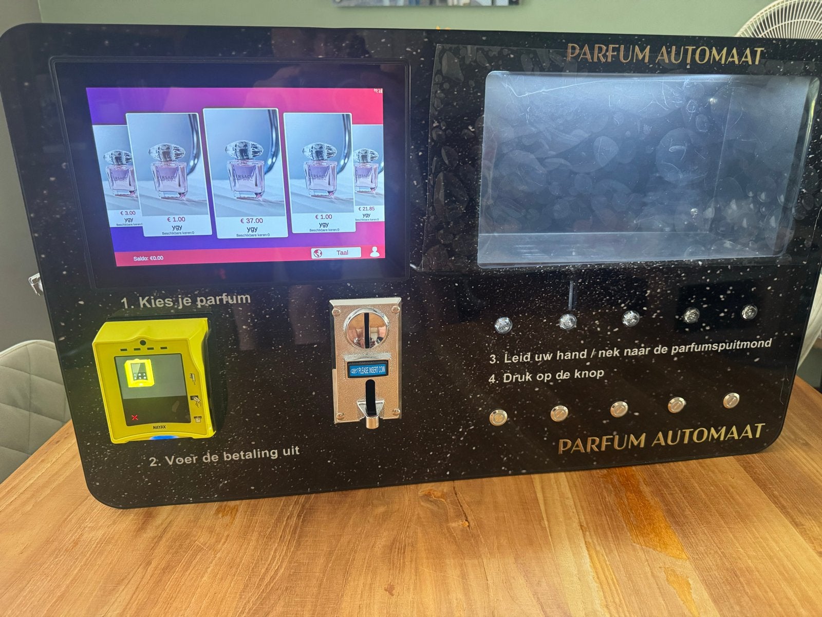 2 Parfum Automaten vending, Ophalen, Nieuw