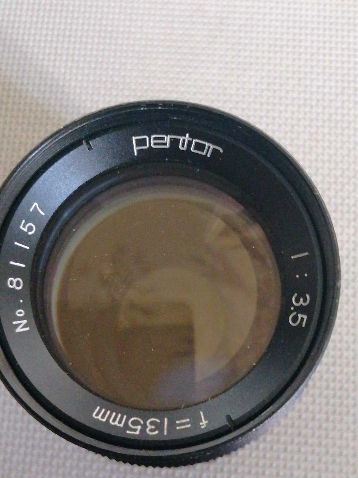 Vintage Pentor foto camera lens, Ophalen of Verzenden, Gebruikt, Pentax, Overige typen