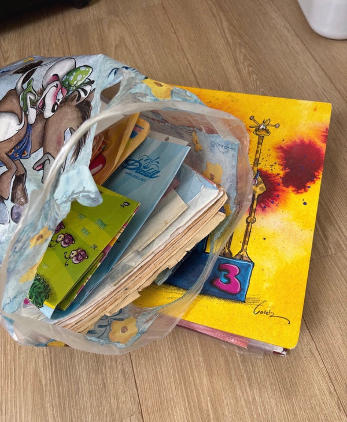 Grote verzameling tasjes., Verzamelen, Diddl, Ophalen of Verzenden, Gebruikt, Papier, Kaart of Schrift