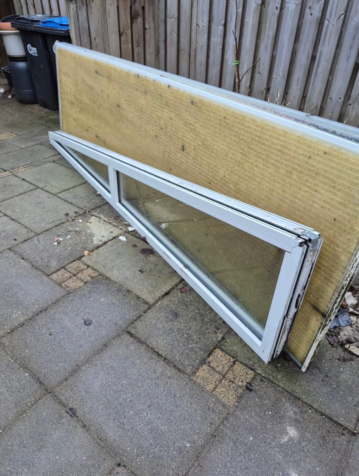 Spie voor overkapping, garage of veranda - Dubbelglas, Gebruikt, Minder dan 80 cm, Overige typen, Ophalen of Verzenden