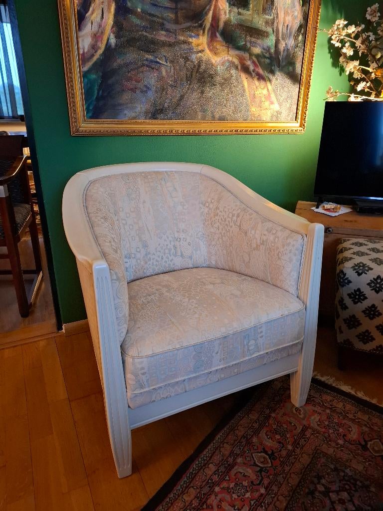 Art deco fauteuils (2 stuks), Huis en Inrichting, Fauteuils, Ophalen, Art deco, Minder dan 75 cm, Zo goed als nieuw