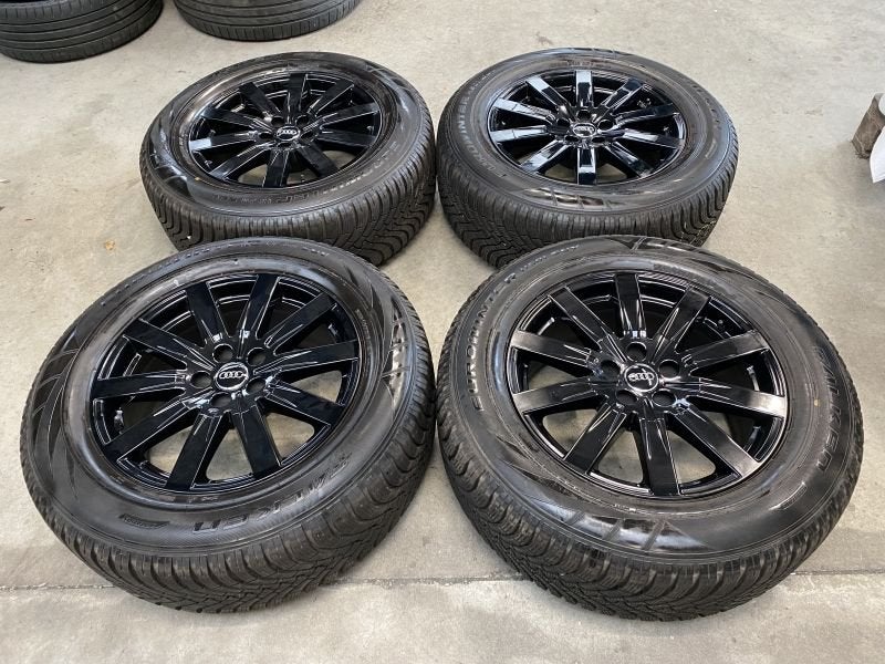 Diversen 18 inch velgen + winterbanden Audi Q7 VW Touareg, 18 inch, Gebruikt, 255 mm, -