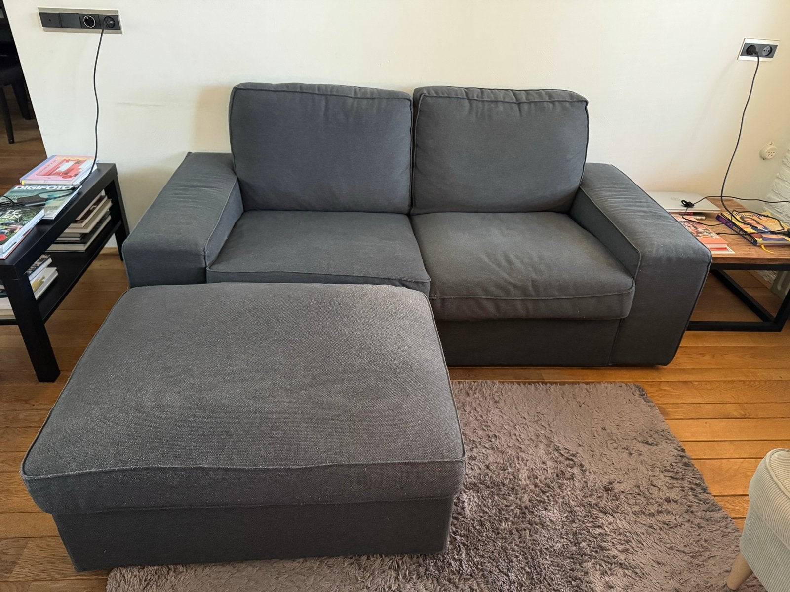 Bank Ikea Kivik, gratis afhalen, Ophalen, Gebruikt, 150 tot 200 cm, Tweepersoons
