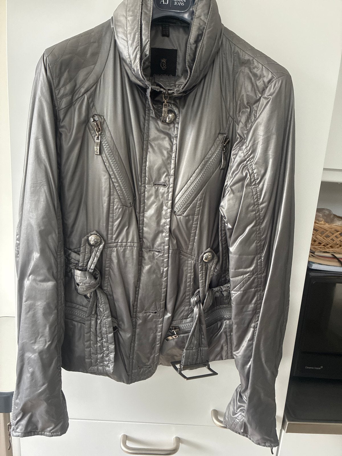 C'Sense winterjas Taupe grijs, maat 42, Kleding | Dames, Jassen | Winter, Ophalen of Verzenden, Maat 42/44 (L), Grijs