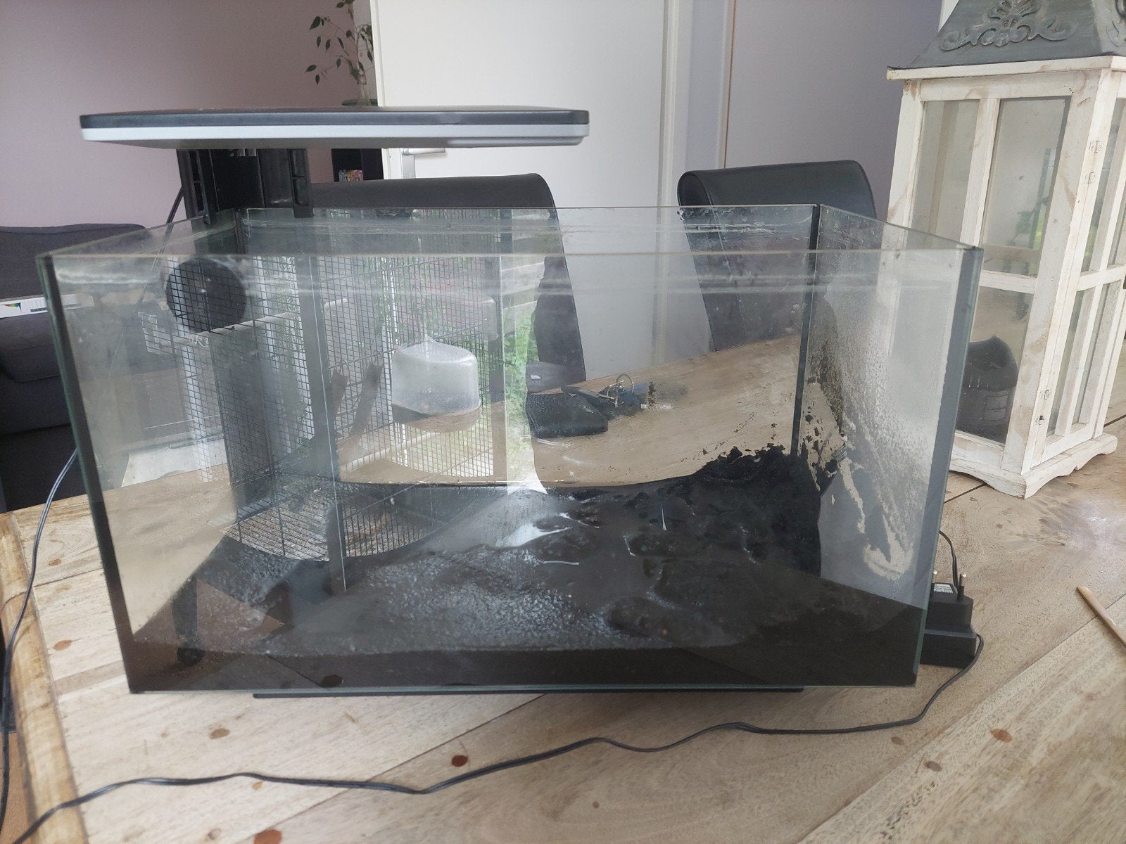 Superfish quadro 40 pro 28liter, Ophalen of Verzenden, Zo goed als nieuw, Leeg aquarium