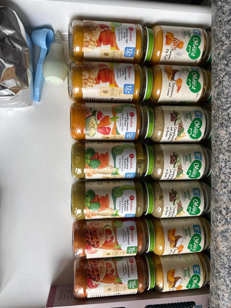 Babyvoeding potjes - diverse leeftijden (14 stuks), Kinderen en Baby's, Babyvoeding en Toebehoren, Ophalen, Nieuw, Overige typen