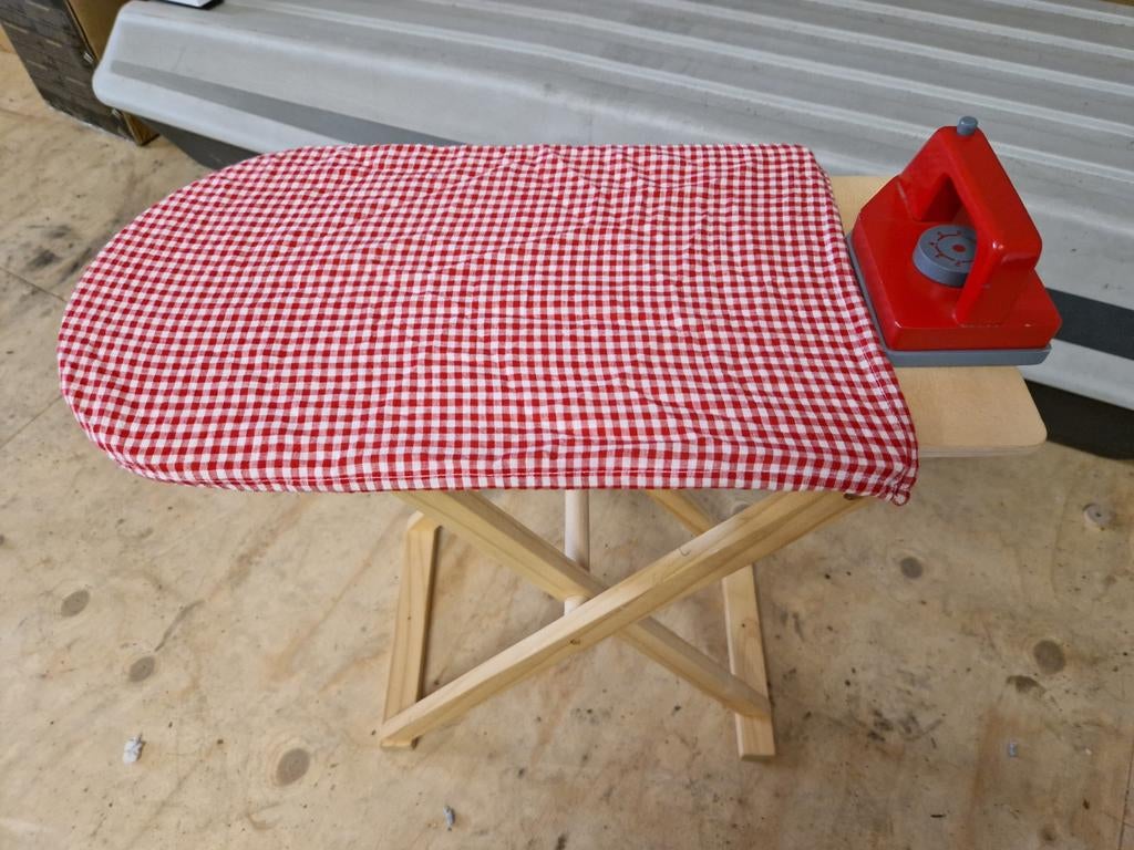 Houten strijkplankje met strijkbout, Ophalen of Verzenden, Zo goed als nieuw, Jongen of Meisje