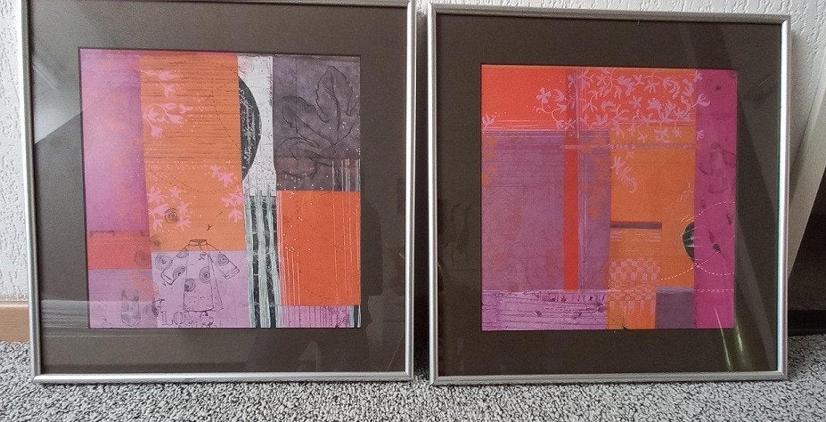 Schilderijen, Ophalen of Verzenden, Zo goed als nieuw, Minder dan 50 cm, Schilderij