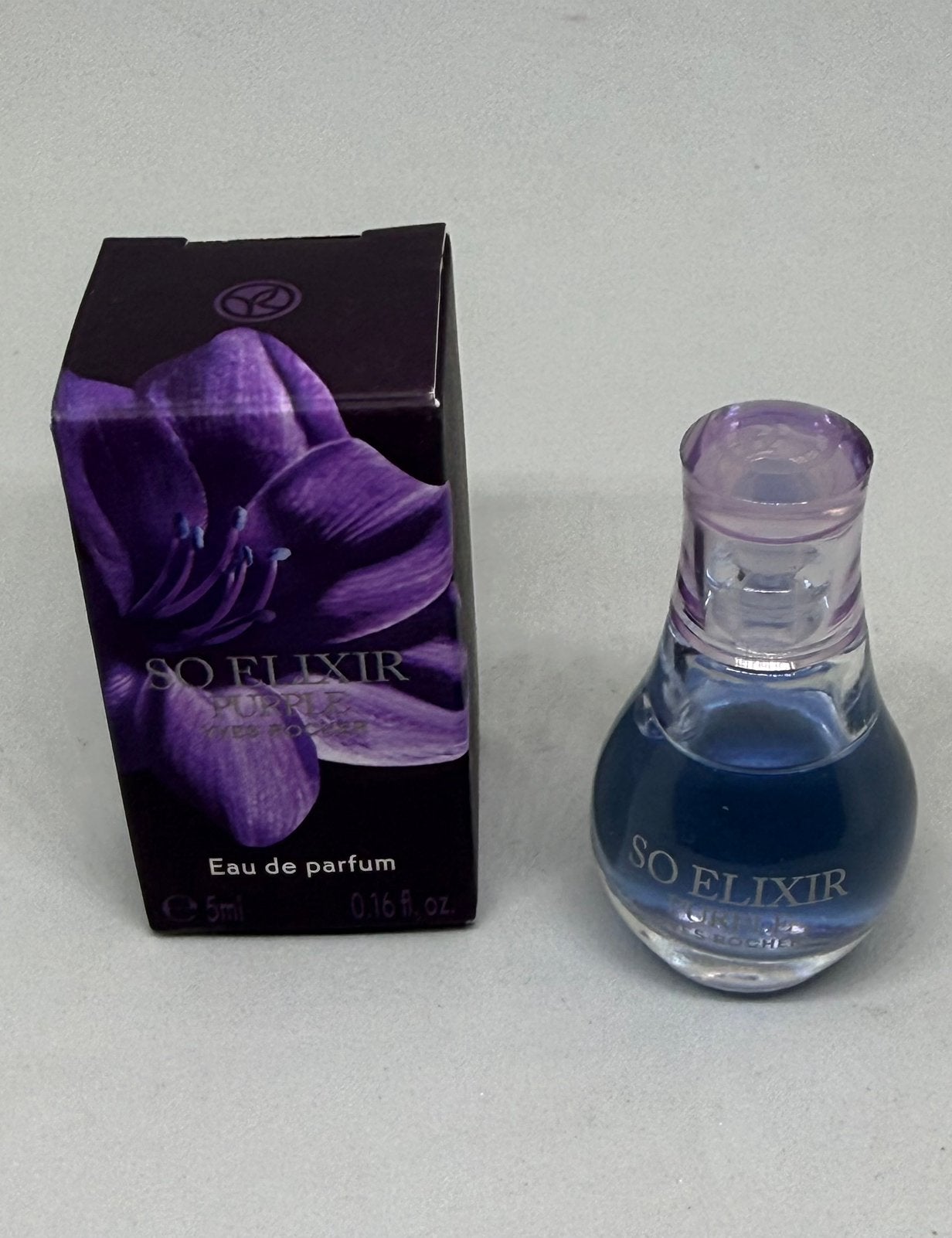 Parfum miniatuur So Elixir purple Yves Rocher eau de parfum, Verzenden, Nieuw, Miniatuur, Gevuld