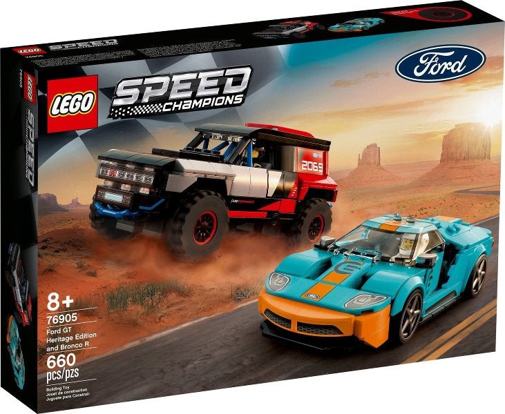 Lego 76905 - Ford GT Heritage & Bronco - NIEUW SEALED, Ophalen, Lego, Nieuw, Speed Champions