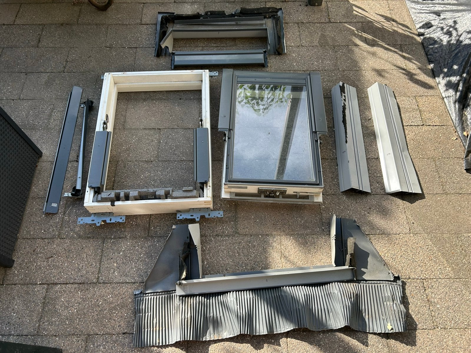 Dakraam (als losse onderdelen), Ophalen, Gebruikt, Dakraam, Minder dan 80 cm