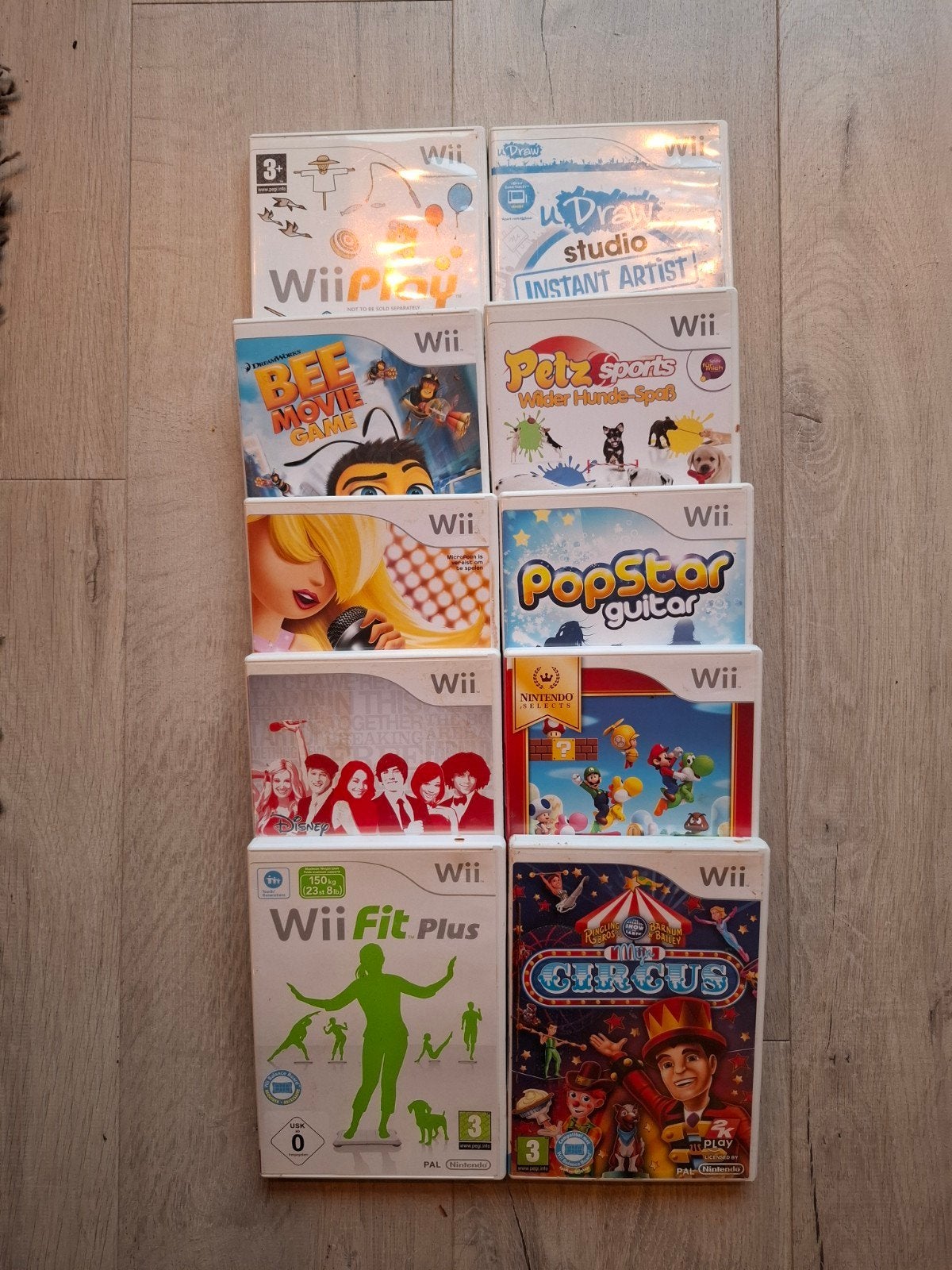 9 verschillende Wii spellen, Spelcomputers en Games, 3 spelers of meer, Ophalen of Verzenden, Sport, Vanaf 3 jaar
