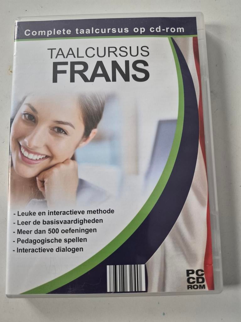 Complete Taalcursus Frans op CD-ROM - Leer Frans!, Ophalen of Verzenden, Zo goed als nieuw, Onbekend, Non-fictie