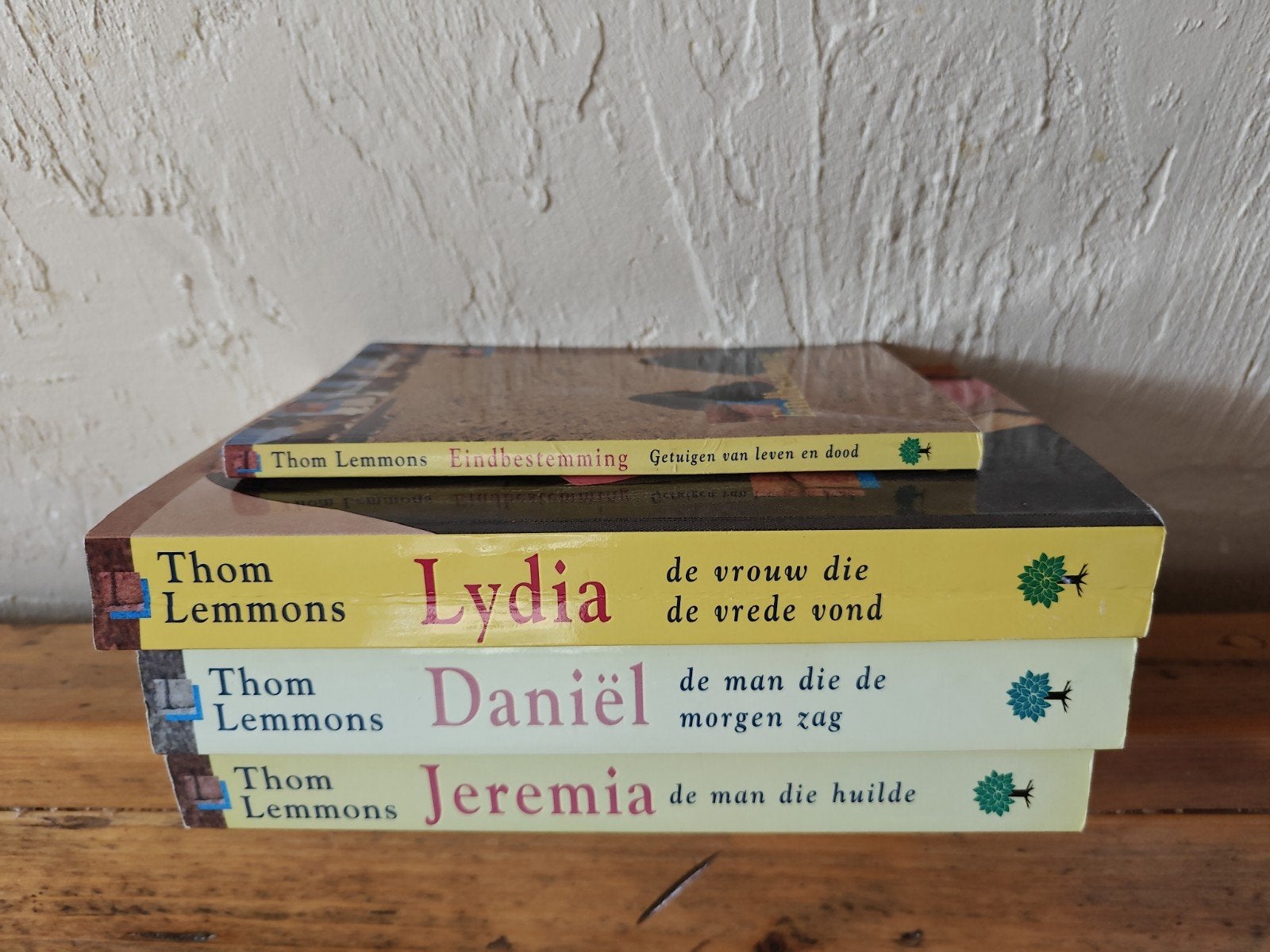 4 Boeken van Thom Lemmons., Boeken, Ophalen of Verzenden, Zo goed als nieuw