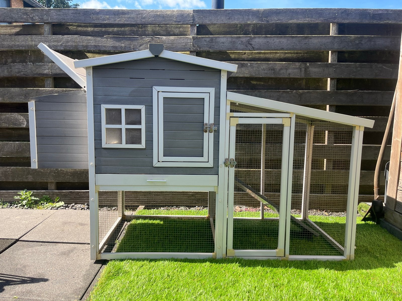 Kunststof Kippenhok Ecoflex Betty, Ophalen, Hout, Overige typen