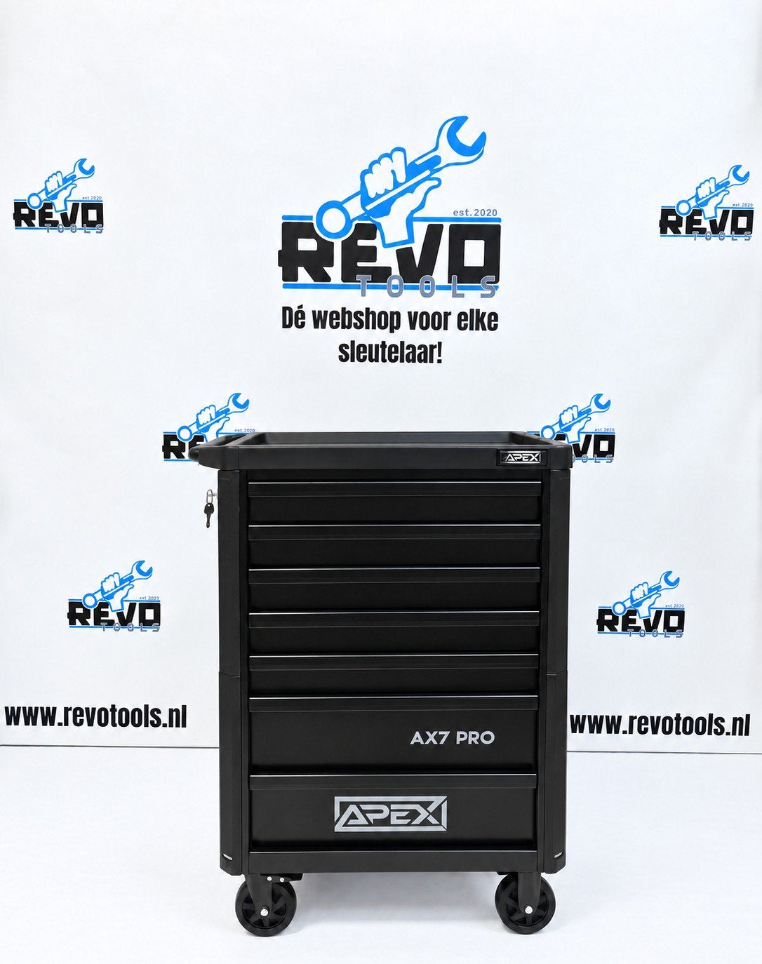 Apex AX7 pro 310delig gevulde gereedschapswagen, Apex, Apex, Overige merken, Nieuw