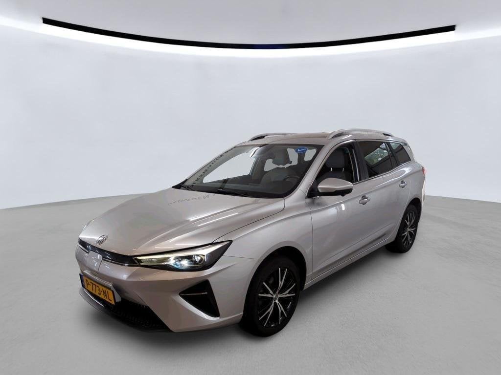 MG5 Standard Range luxury, €3000 accugarantie, SOH 89,8%, Auto's, Dealer onderhouden, 115 kWh, 177 pk, Zilver of Grijs