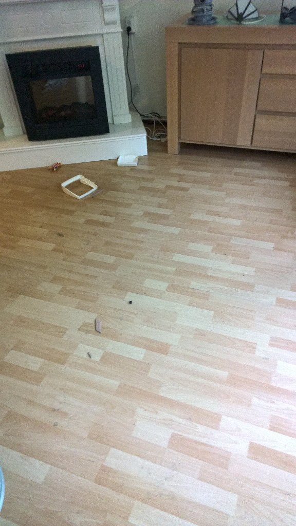 Laminaat vloer 18 m2, Doe-het-zelf en Verbouw, Vloerdelen en Plavuizen, Ophalen, Gebruikt, 50 tot 150 cm, 10 m² of meer