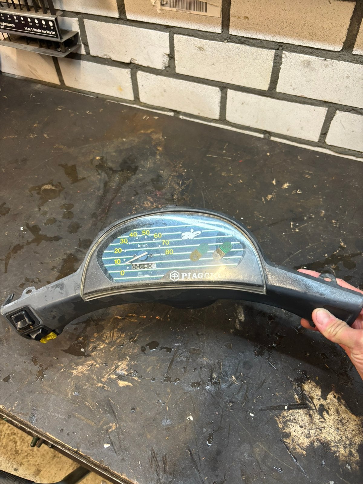 Piaggio zip type teller, Ophalen of Verzenden