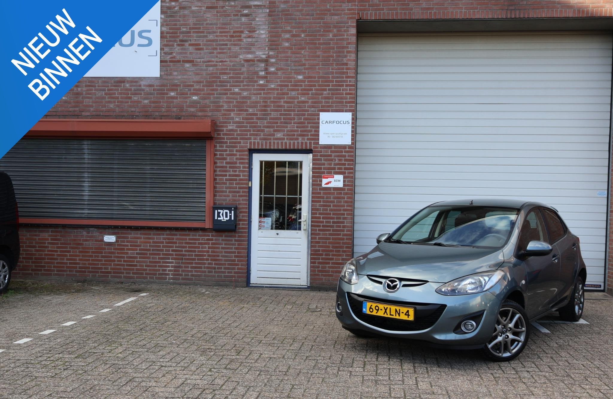 Mazda 2 1.3 GT-L NAP Airco 06-27 APK Stoelverwarming, Auto's, Voorwielaandrijving, Euro 5, Stof, Zwart