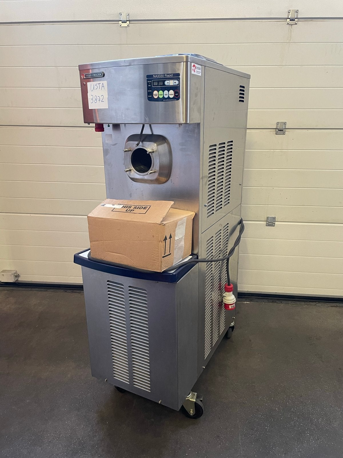 Nissei NA3330 Rapid Turbo XL Softijsmachine (Gereinigd), Witgoed en Apparatuur, Gebruikt, Nissei, Ophalen of Verzenden, X
