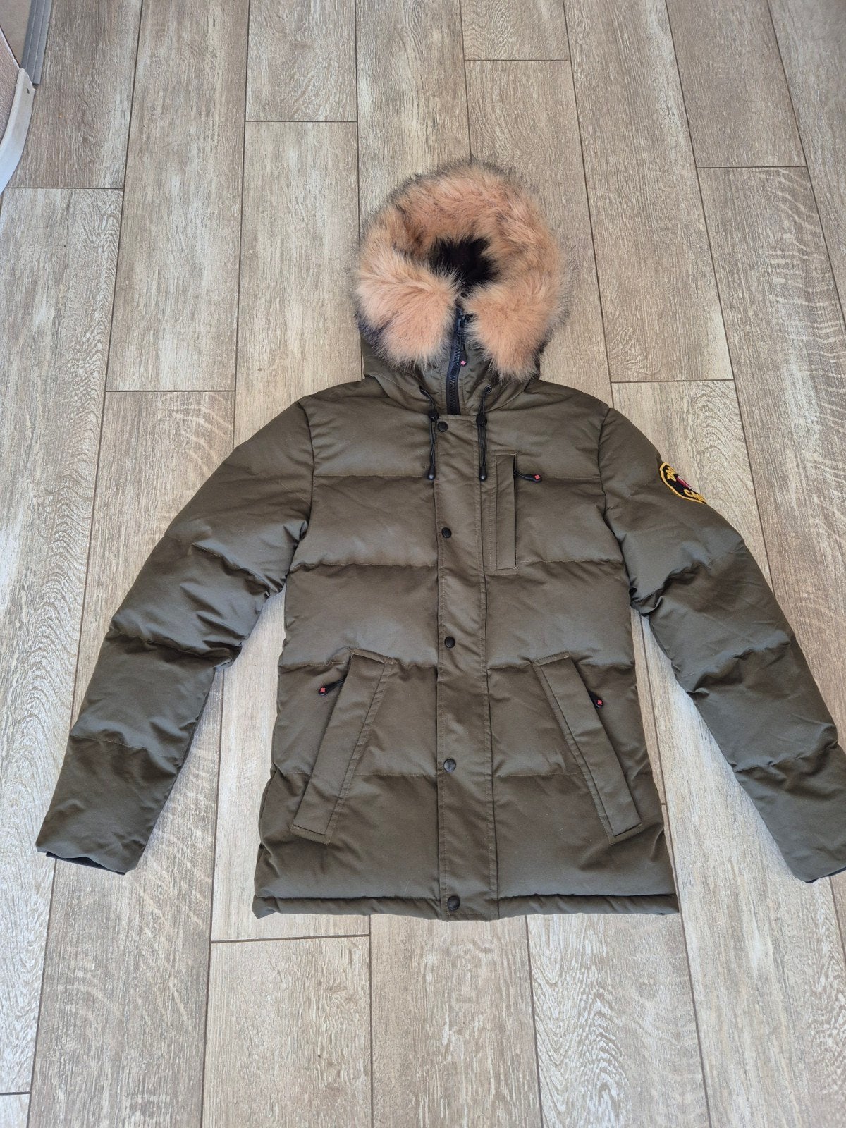 Zavetti Canada damesjas. maat XS. groen. winterjas., Ophalen, Zo goed als nieuw, Groen, Zavetti Canada