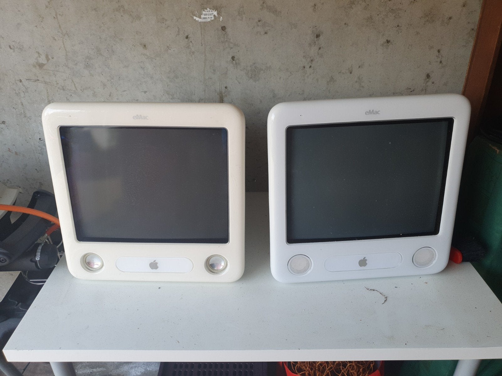 Apple eMac G4 2x, Computers en Software, Apple Desktops, Gebruikt, Overige modellen, HDD, Minder dan 2 Ghz, Minder dan 4 GB, Ophalen