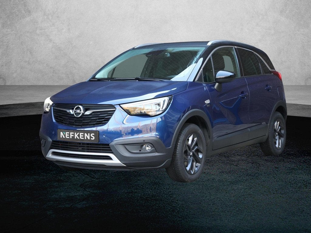 Opel Crossland X Edition 2020 110pk | Achteruitrijcamera | N, Gebruikt, Blauw, Origineel Nederlands, Bedrijf