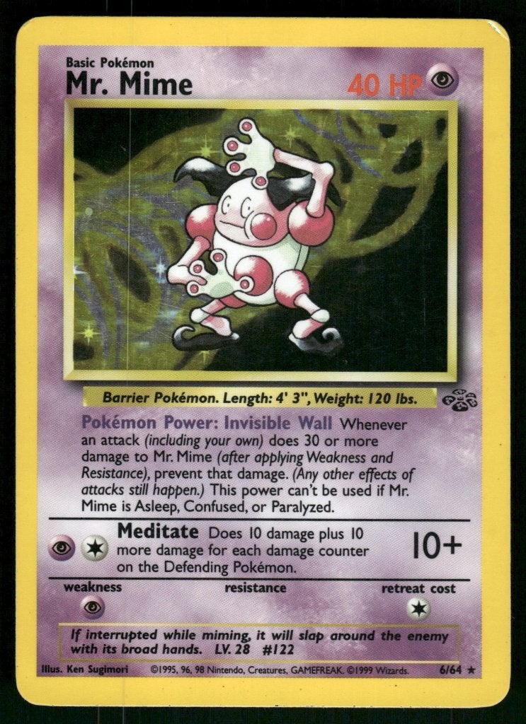 Mr. Mime 6/64 - Jungle (NM), Verzenden, Gebruikt