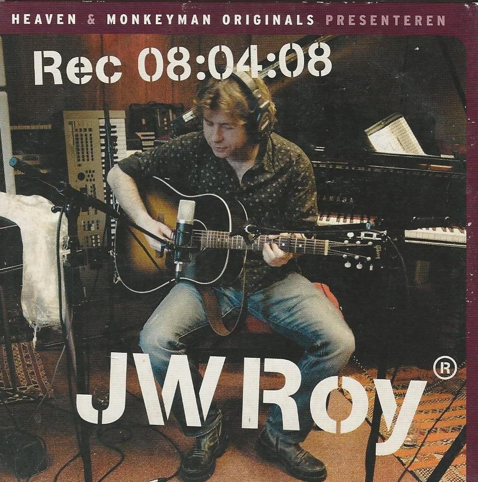 JW Roy ‎– Rec 08:04:08 = mini album = cardboard = 3,99, Cd's en Dvd's, Ophalen of Verzenden, Zo goed als nieuw, Pop