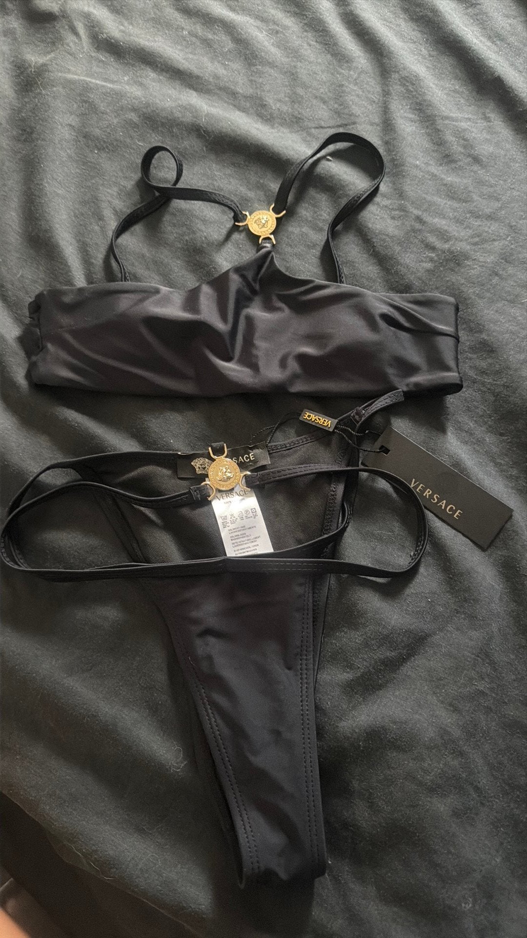 Versace bikini New, Ophalen of Verzenden, Nieuw, Zwart, Bikini
