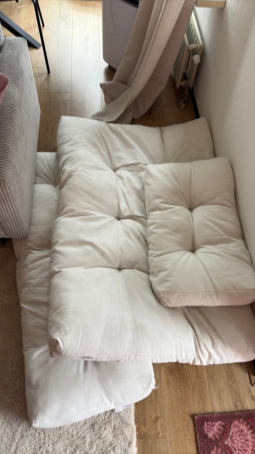 Palletkussens GRATIS, Huis en Inrichting, Banken | Sofa's en Chaises Longues, Ophalen, Gebruikt, Eenpersoons, Minder dan 150 cm