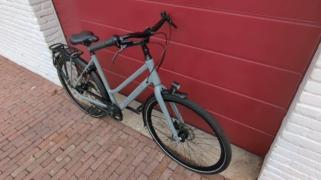 Foto 3 van Batavus Dinsdag damesfiets met Gates riemaandrijving