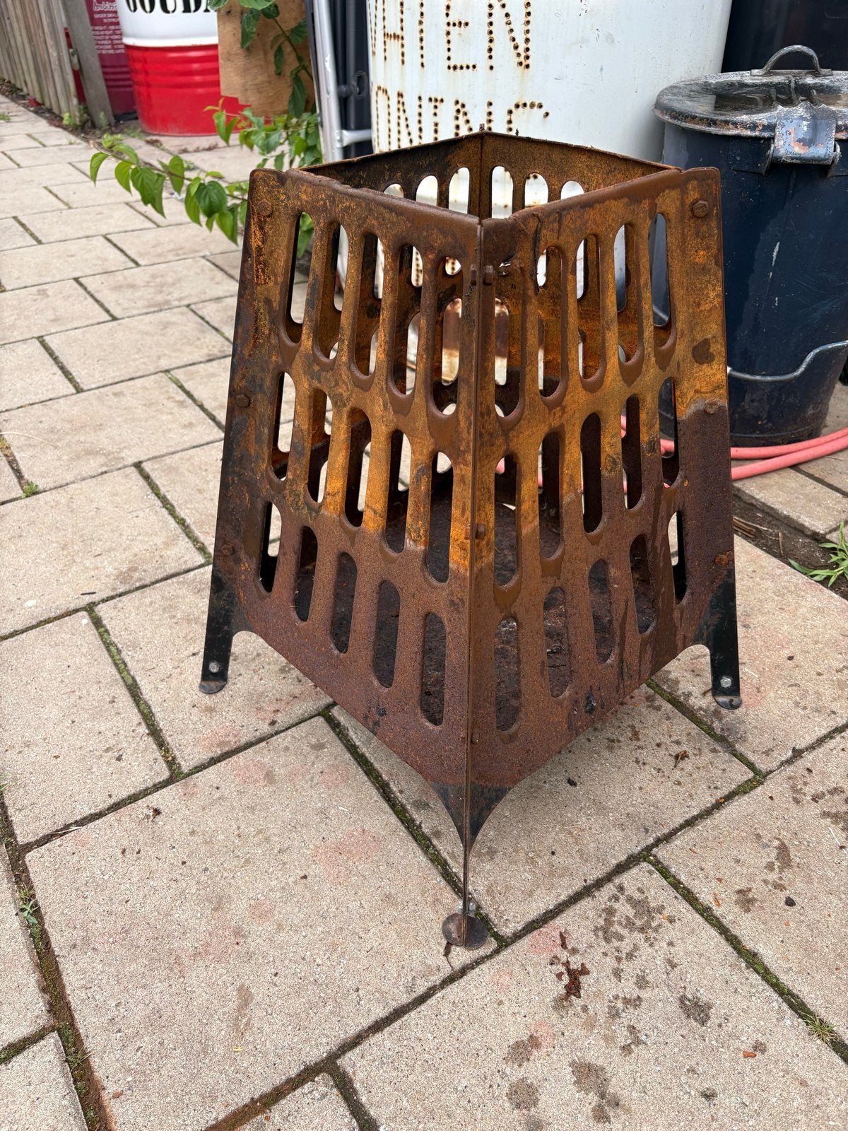 Robuuste Vuurkorf tuinhaard, Ophalen, Gebruikt, ., Vuurkorf