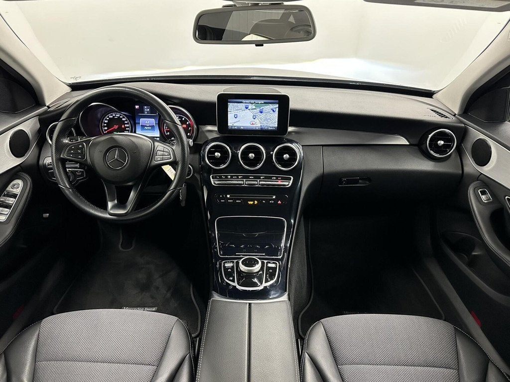 Mercedes C-klasse 180 Business Solution CAMERA NAVI ECC CRUI, Auto's, Automaat, Euro 6, Met garantie (alle), Leder en Stof