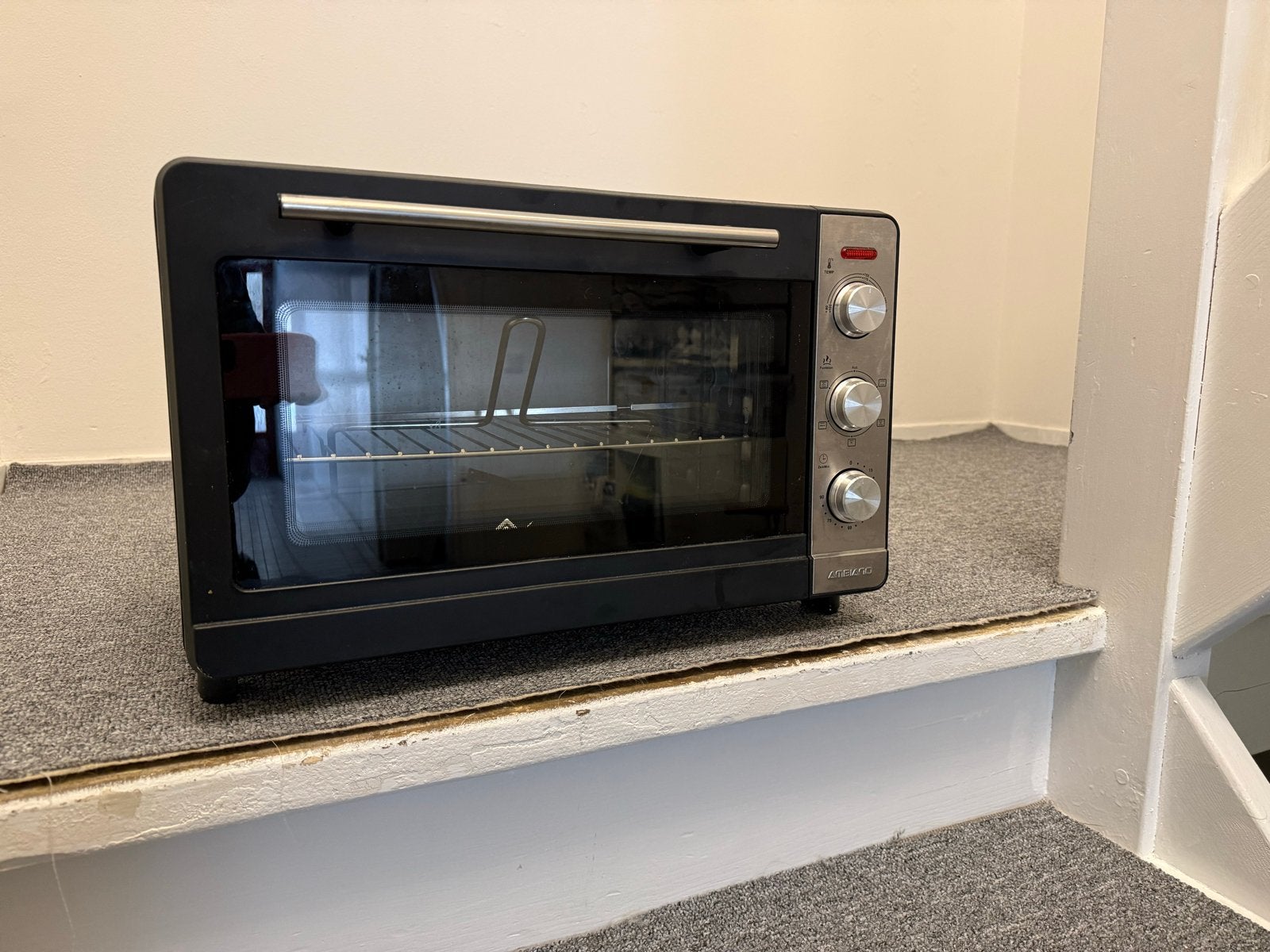Ambiano Mini-oven - Compact en veelzijdig, Ophalen, Minder dan 45 cm, Vrijstaand, Mini-oven