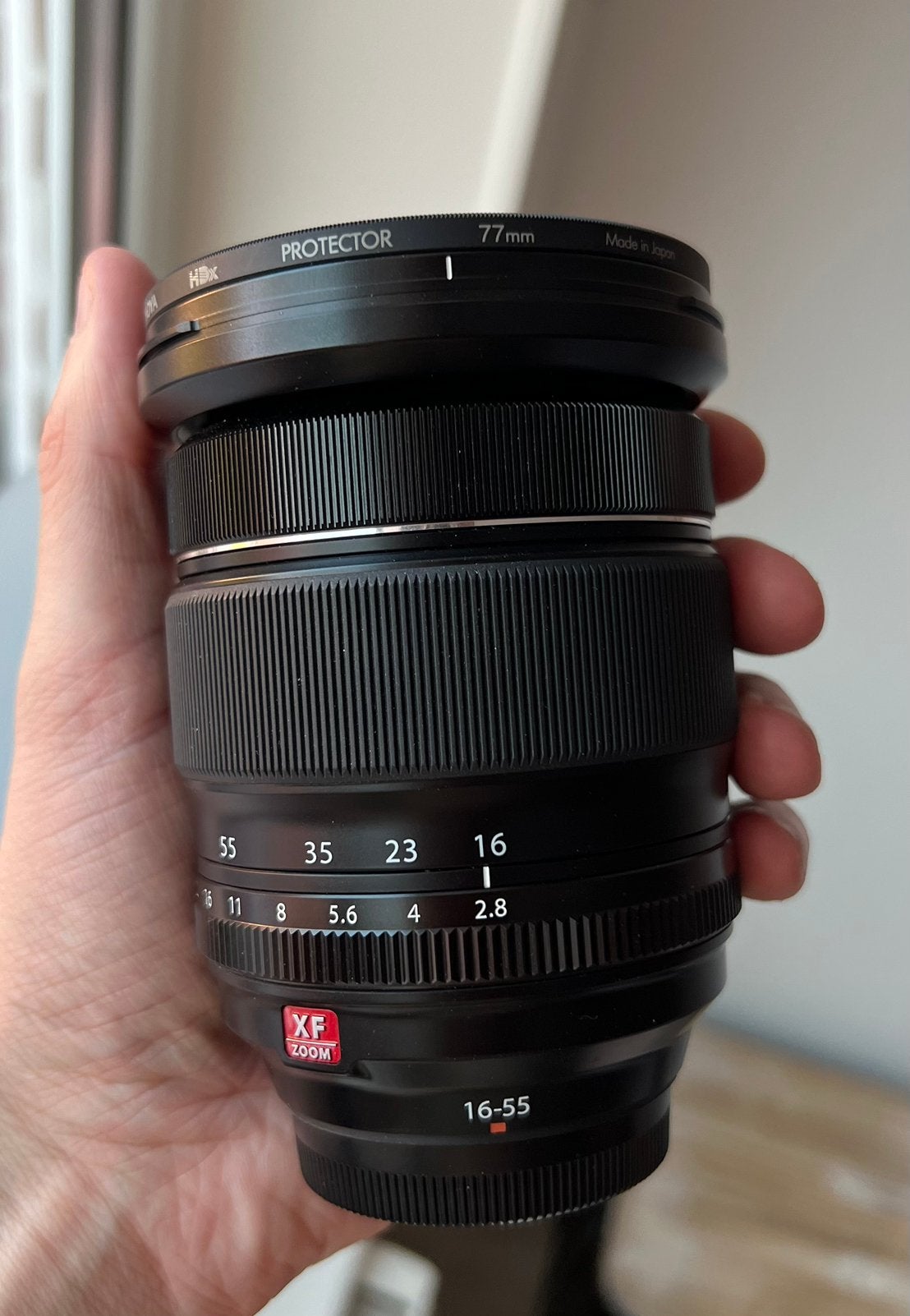 Fujifilm Fujinon XF 16-55mm F2.8 R LM WR, Fujifilm, Zo goed als nieuw, Standaardlens, Fujifilm X-mount