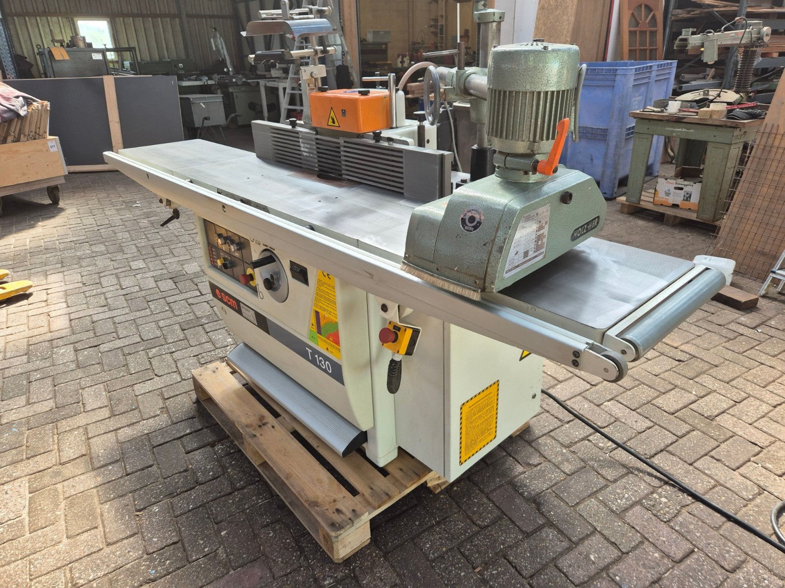 Scm t 130 freestafel as 40, Ophalen of Verzenden, 1200 watt of meer, 70 mm of meer