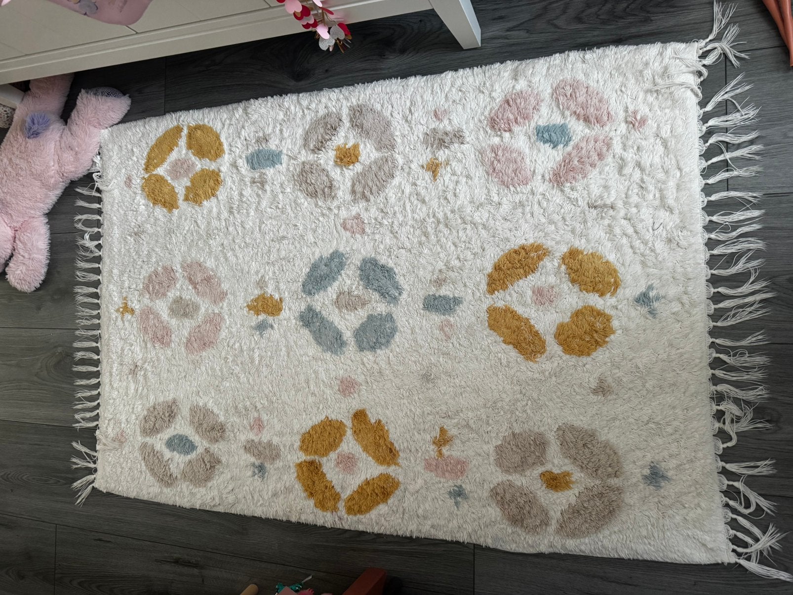 Vloerkleed meisjes kamer, Ophalen, Zo goed als nieuw, Rechthoekig, 200 cm of meer