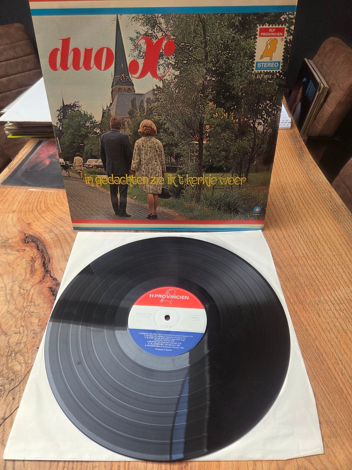 Duo X - In gedachten zie ik 't kerkje weer LP, LP, Gebruikt, Ophalen of Verzenden, Pop