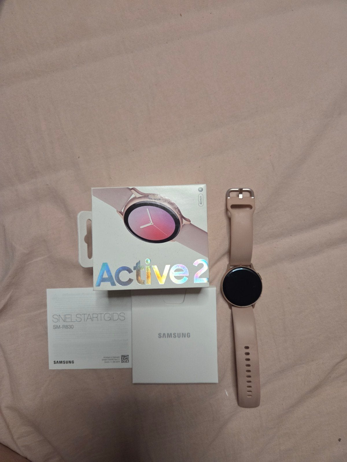 Samsung galaxy Watch Active2, Samsung ⌚️, Ophalen of Verzenden, Zo goed als nieuw, Roze
