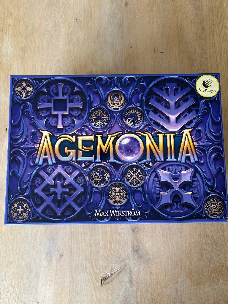Agemonia (Second Printing, Sundrop) + addons, Een of twee spelers, Ophalen, Zo goed als nieuw, Lautapelit.fi