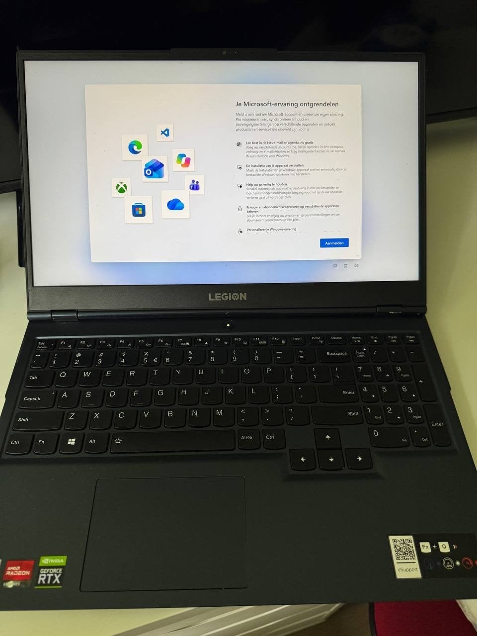 Lenovo Legion 5 15ACH6H Gaming Laptop - Zo goed als nieuw, Computers en Software, Ophalen, Met videokaart, Zo goed als nieuw, AMD Ryzen 7