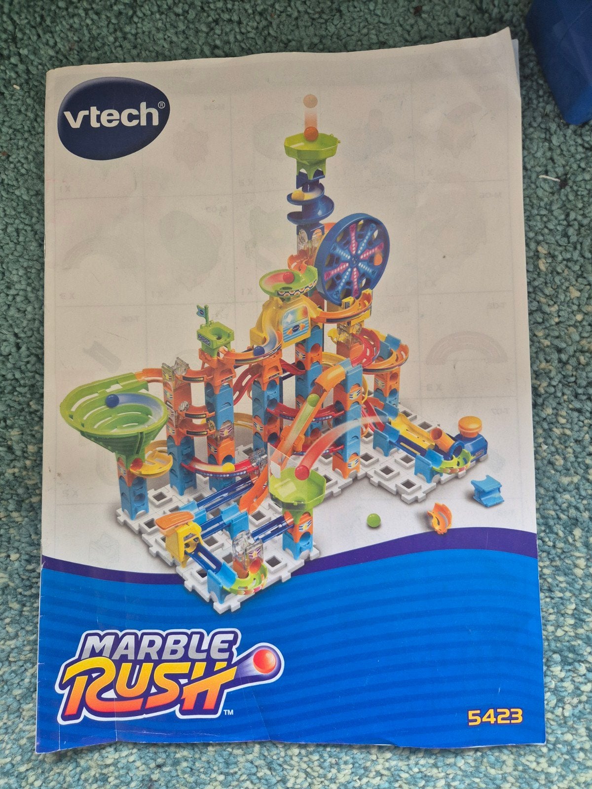VTech Marble Rush XL100E knikkerbaan, Ophalen of Verzenden, Gebruikt