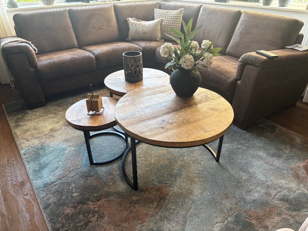 salontafels, 50 tot 100 cm, 50 tot 75 cm, Rond, 50 tot 100 cm